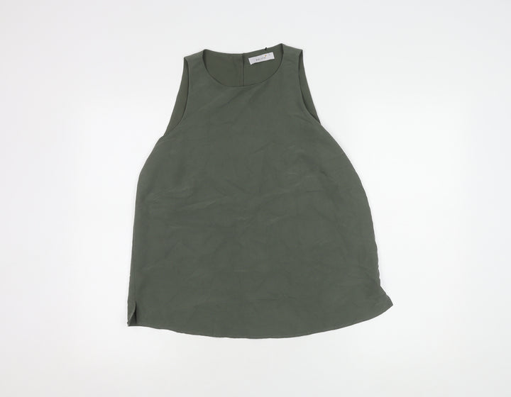 Marks and Spencer Women's Green Tank Top, Size 8
