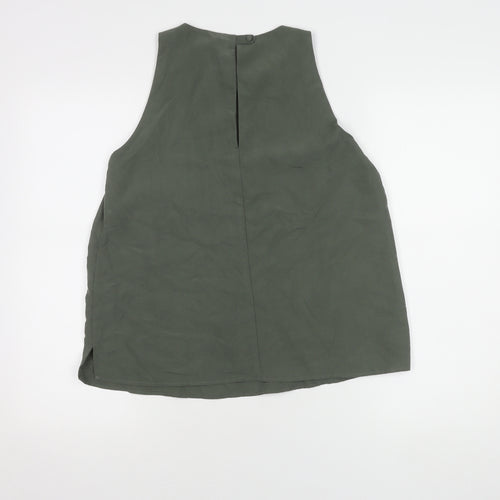 Marks and Spencer Women's Green Tank Top, Size 8
