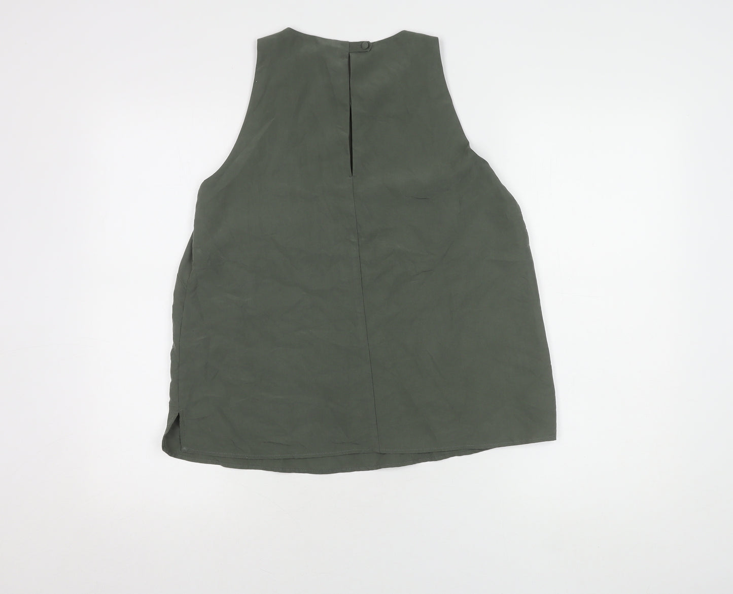 Marks and Spencer Women's Green Tank Top, Size 8