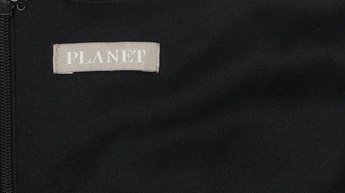 Planet Women's Black Strapless Sheath Dress Size 8
