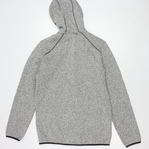 Livergy Men's Grey Hooded Jacket M