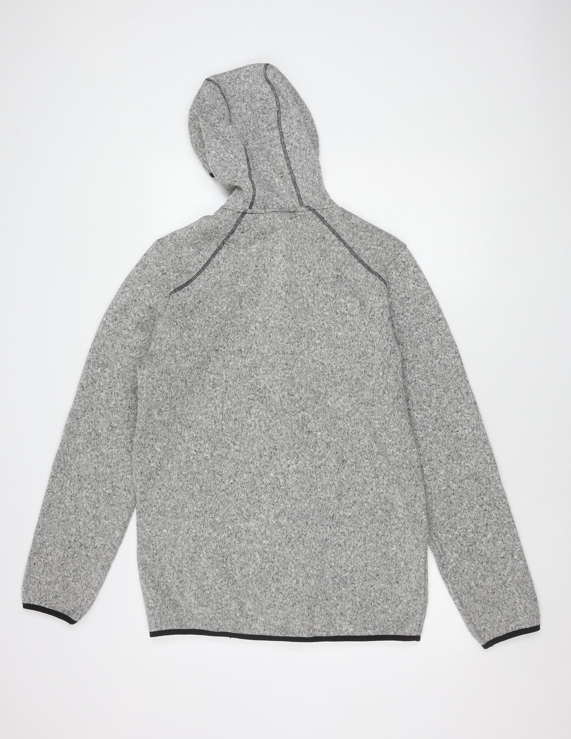 Livergy Men's Grey Hooded Jacket M – Preworn - Main Image