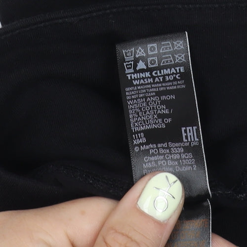 Marks and Spencer Women's Black Leggings Size 12