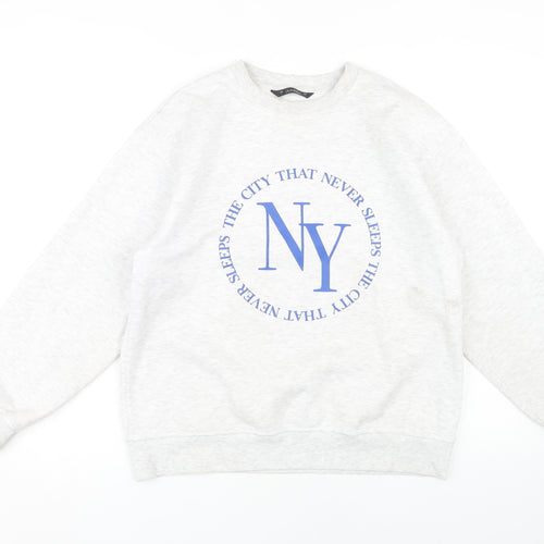 Dunnes Women's Grey S Pullover Sweatshirt