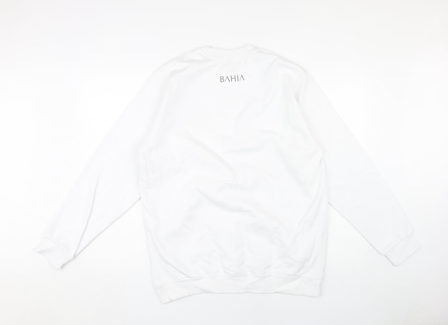 Kariban Unisex White Pullover Sweatshirt L
