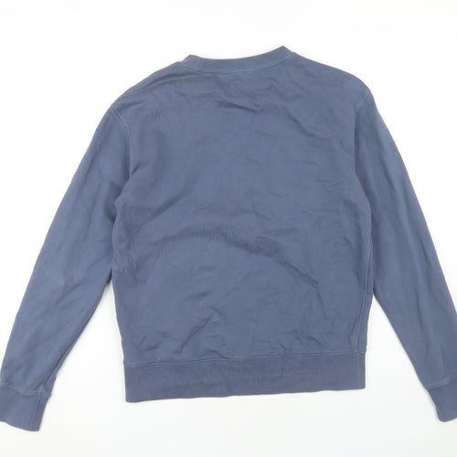 Marks and Spencer Men's Blue Sweatshirt, Size S, Pullover