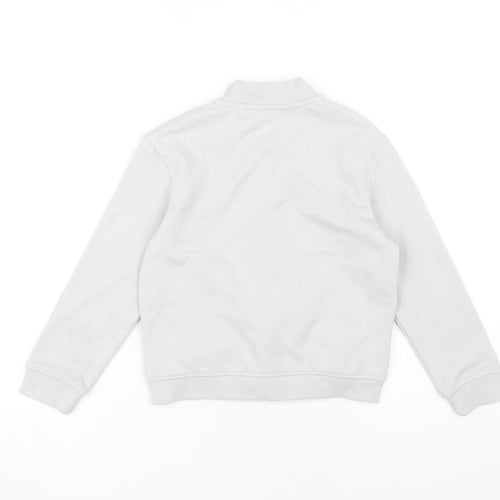 Marks and Spencer Boys Grey Bomber Jacket 8-9 Years