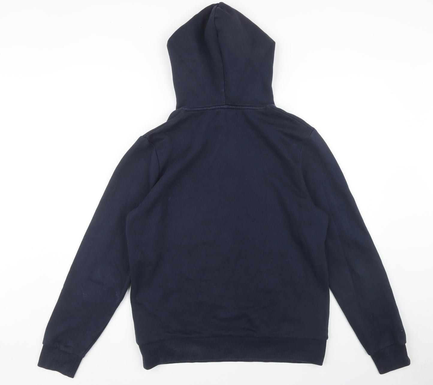 Stock & Hank Men's Blue Graphic Pullover Hoodie S