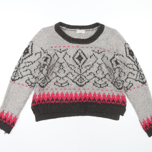 Marks and Spencer Women's Multicoloured Fair Isle Pullover Jumper