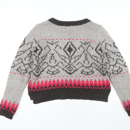 Marks and Spencer Women's Multicoloured Fair Isle Pullover Jumper