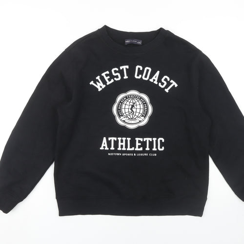 Marks and Spencer Black Unisex Sweatshirt S