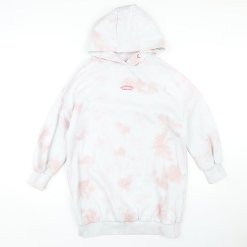 Next Girls Multicoloured Pullover Hoodie - 10 Years