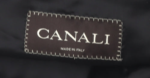 Canali Men's Black Blazer Regular Fit UK 46R