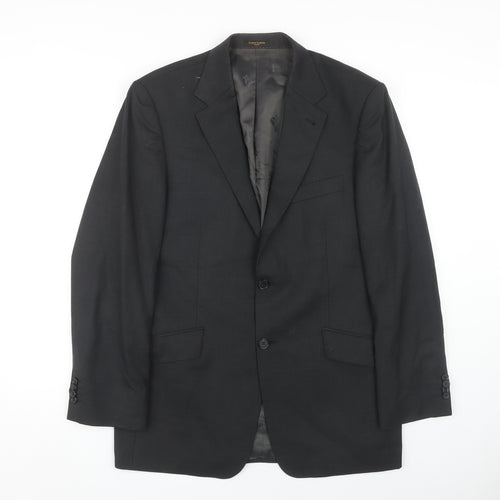 Simon Carter Men's Grey Suit Jacket Size M