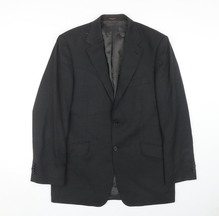 Simon Carter Men's Grey Suit Jacket Size M