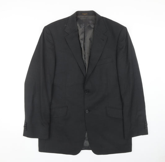 Simon Carter Men's Grey Suit Jacket Size M