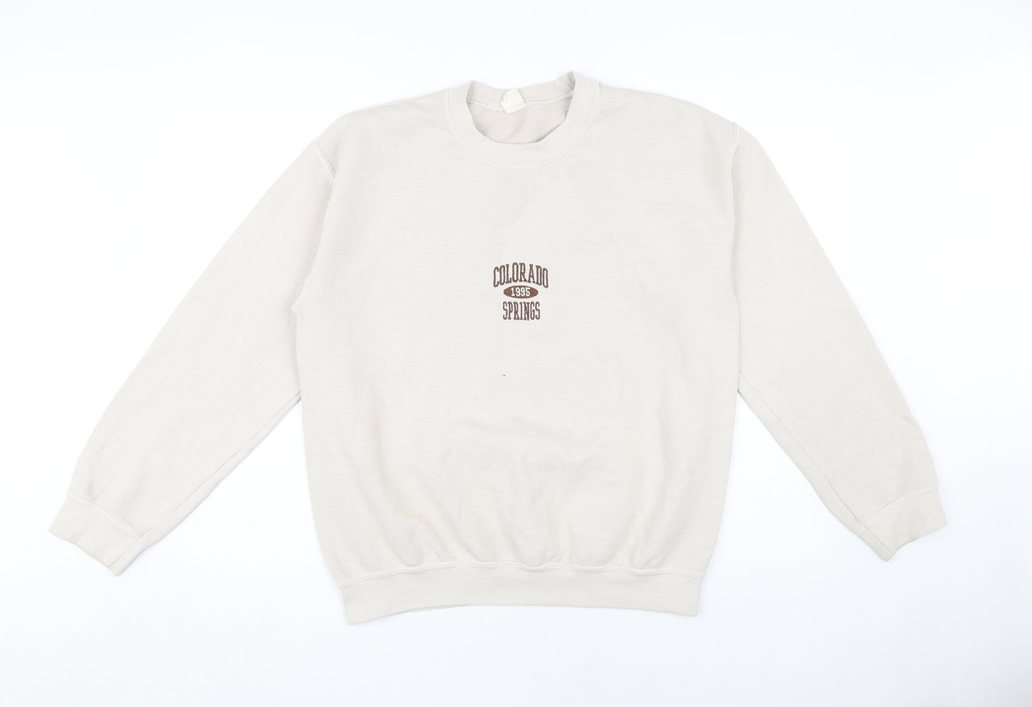 Urban Outfitters Beige Women's S Pullover Sweatshirt