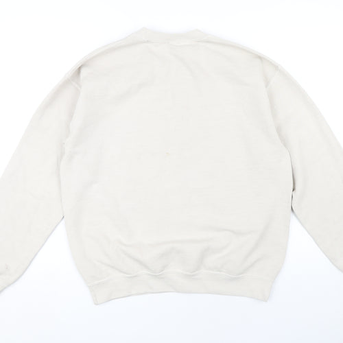 Urban Outfitters Beige Women's S Pullover Sweatshirt