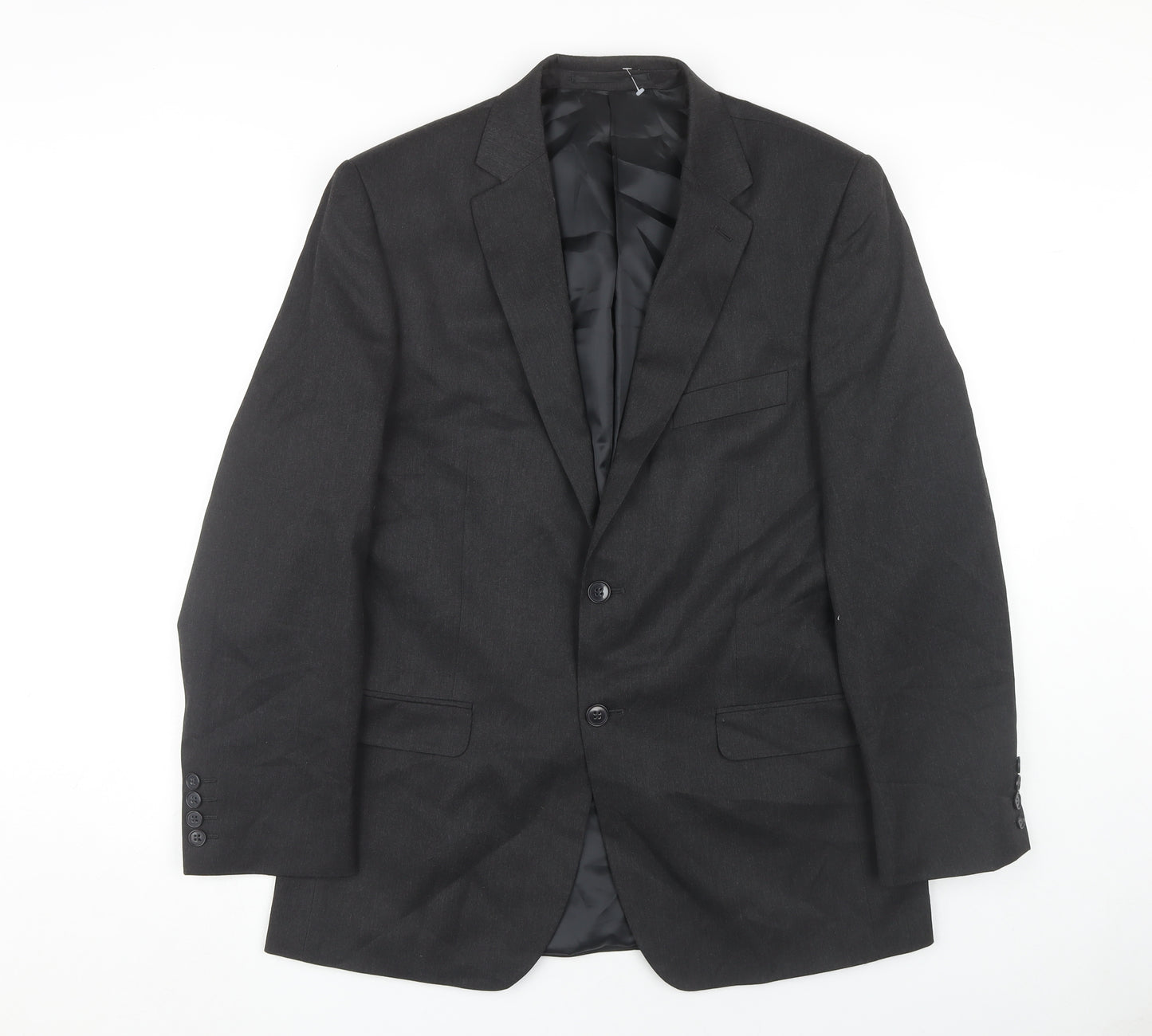Burton Black Men's Regular Fit Blazer 40R