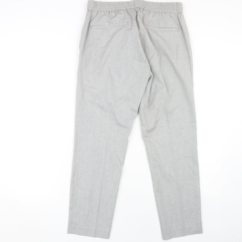 Topman Men's Grey Jogger Trousers Size W32 L30 New