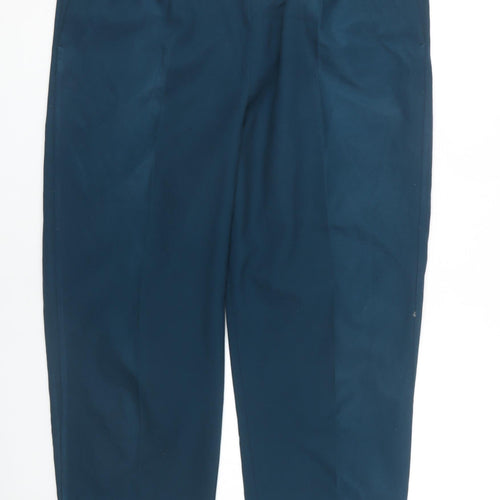 Bm Collection Women's Blue Trousers Size 18 Regular Fit