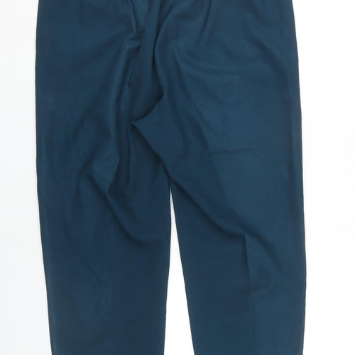 Bm Collection Women's Blue Trousers Size 18 Regular Fit