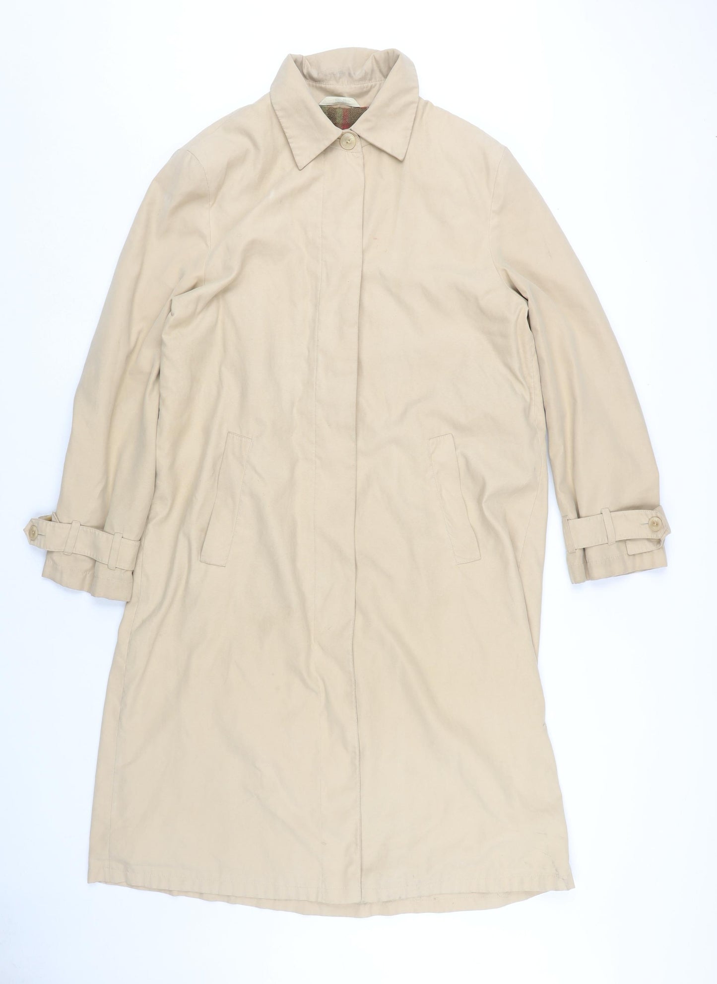 Marks and Spencer Women's Beige Size 8 Trench Coat