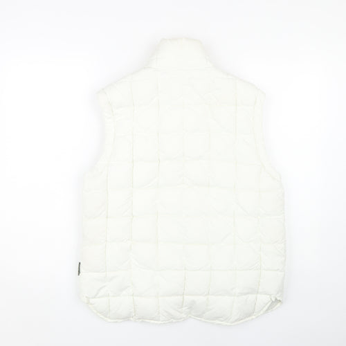 Chervo Women's White Quilted Waistcoat Size 12