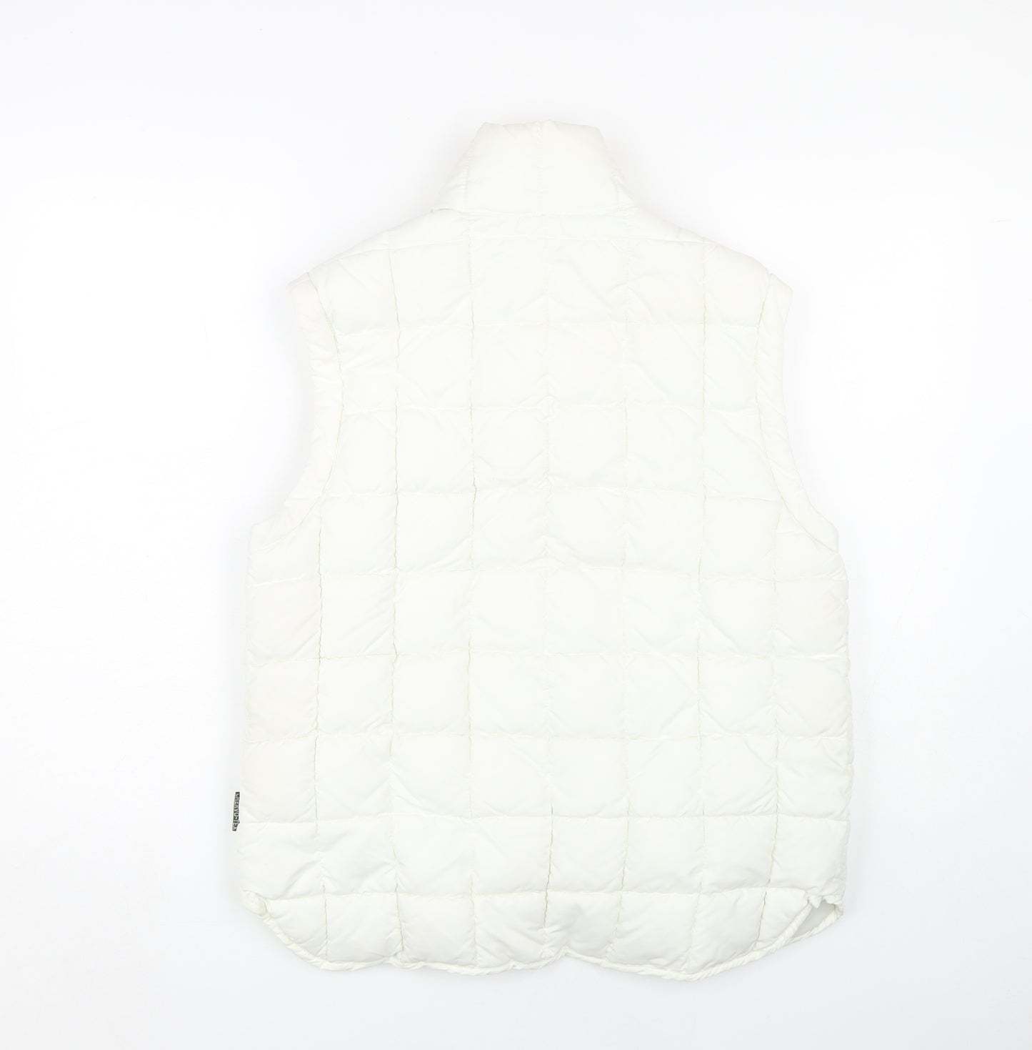 Chervo Women's White Quilted Waistcoat Size 12