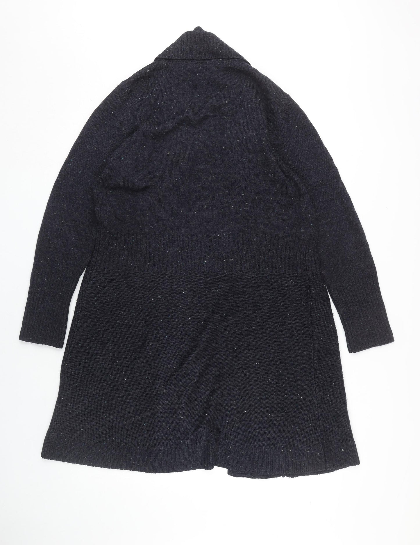 Marks and Spencer Women's Blue Open Front Cardigan L