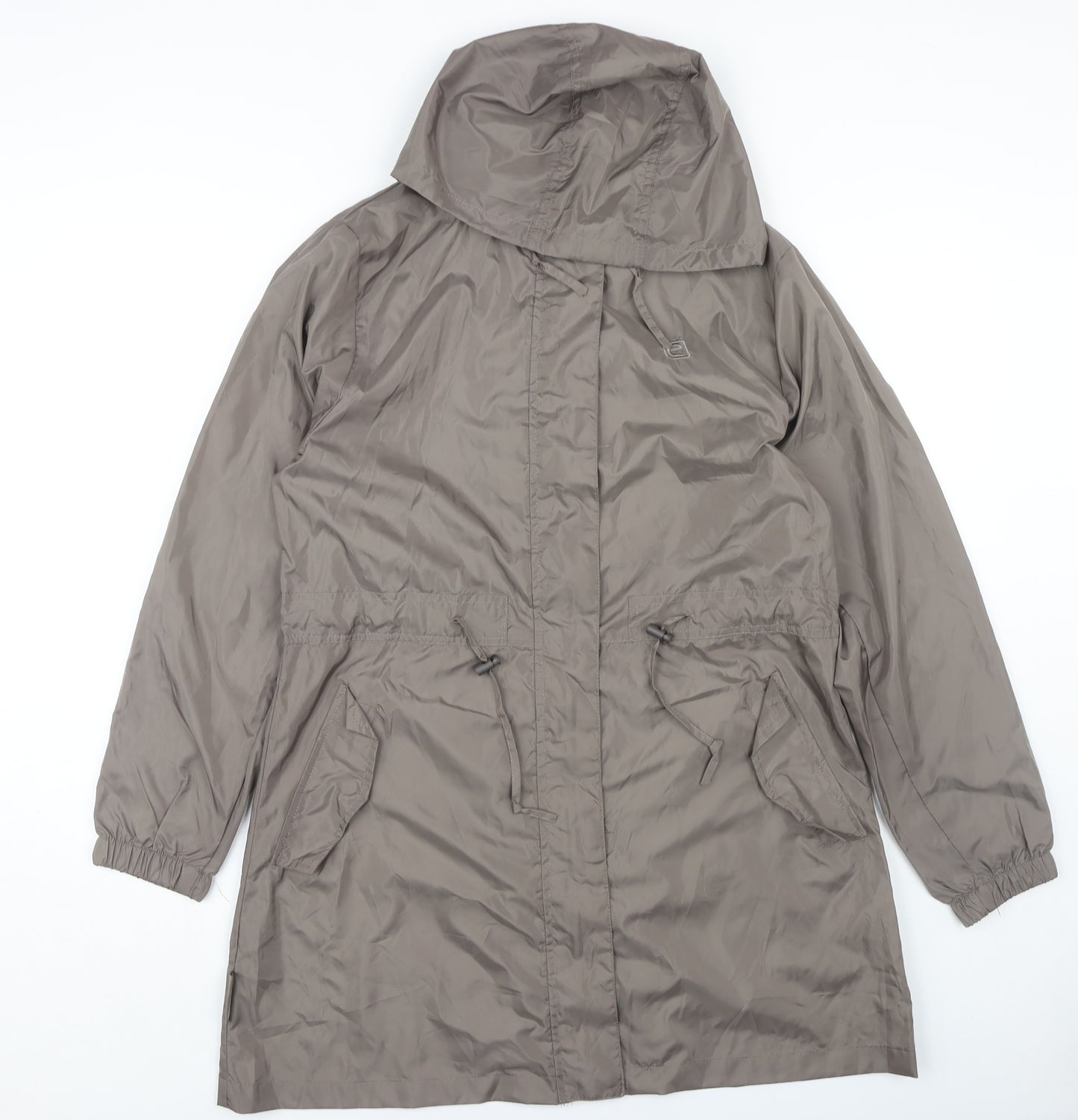 Mountain Essentials Women’s Brown Anorak Jacket Size 12