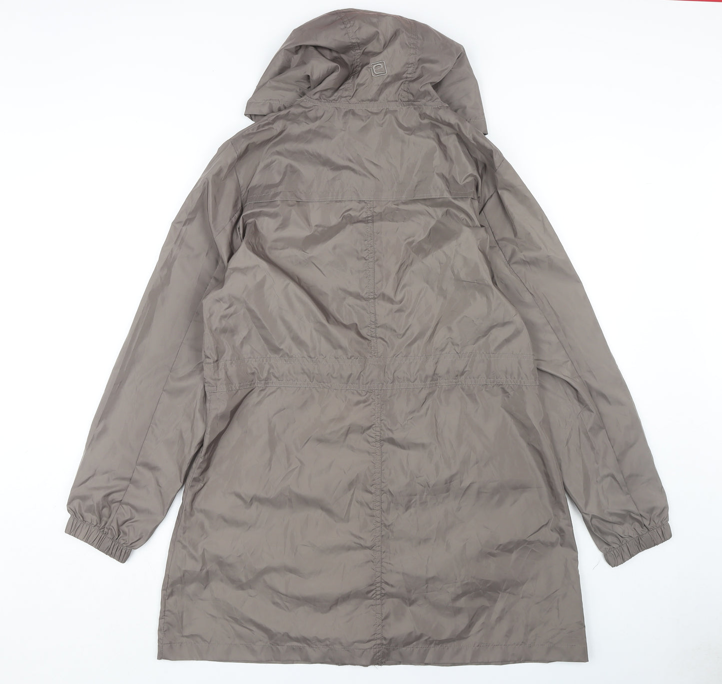 Mountain Essentials Women’s Brown Anorak Jacket Size 12