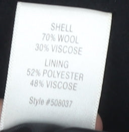 Witchery Women's Black Slim Motorcycle Jacket Size 8