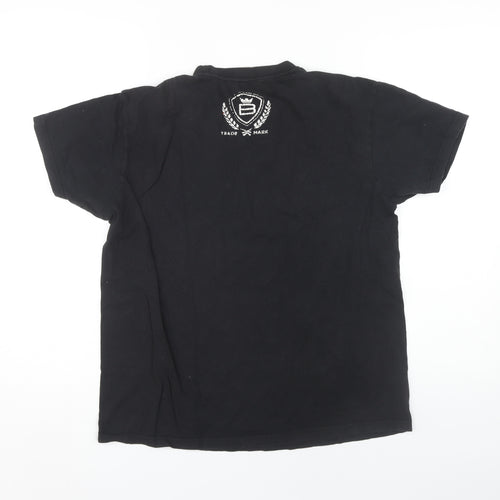 Four Square Men's Black Medium Logo T-Shirt