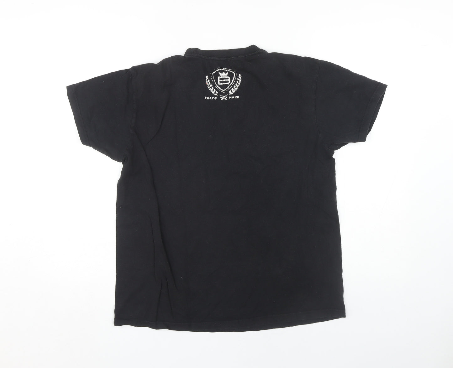 Four Square Men's Black Medium Logo T-Shirt