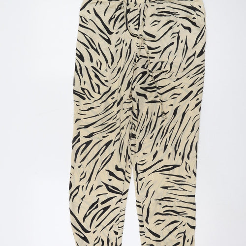 Marks and Spencer Women’s Jogger Trousers, Size 8, Animal Print