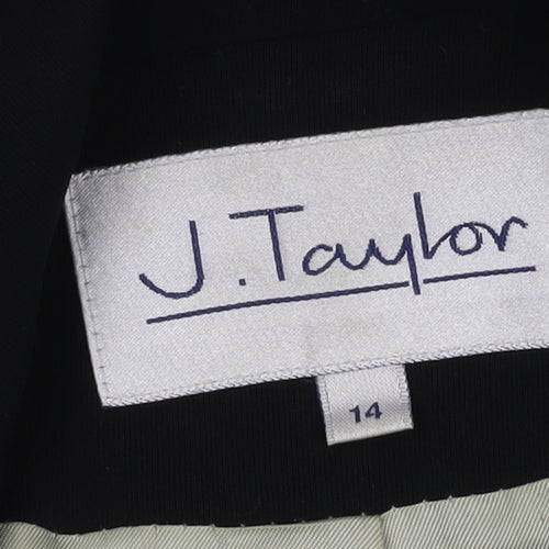 J. Taylor Women’s Black Blazer, Size 14, Regular