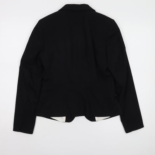H&M Women’s Black Blazer Jacket Size 10