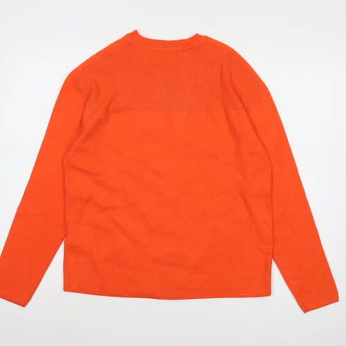 Marks and Spencer Women’s Orange Pullover Jumper M