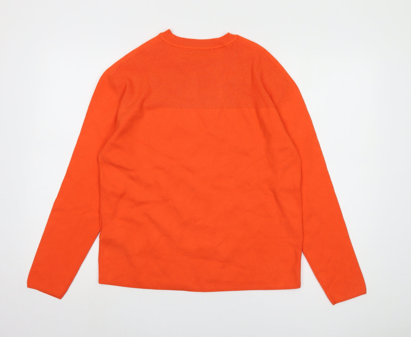 Marks and Spencer Women’s Orange Pullover Jumper M