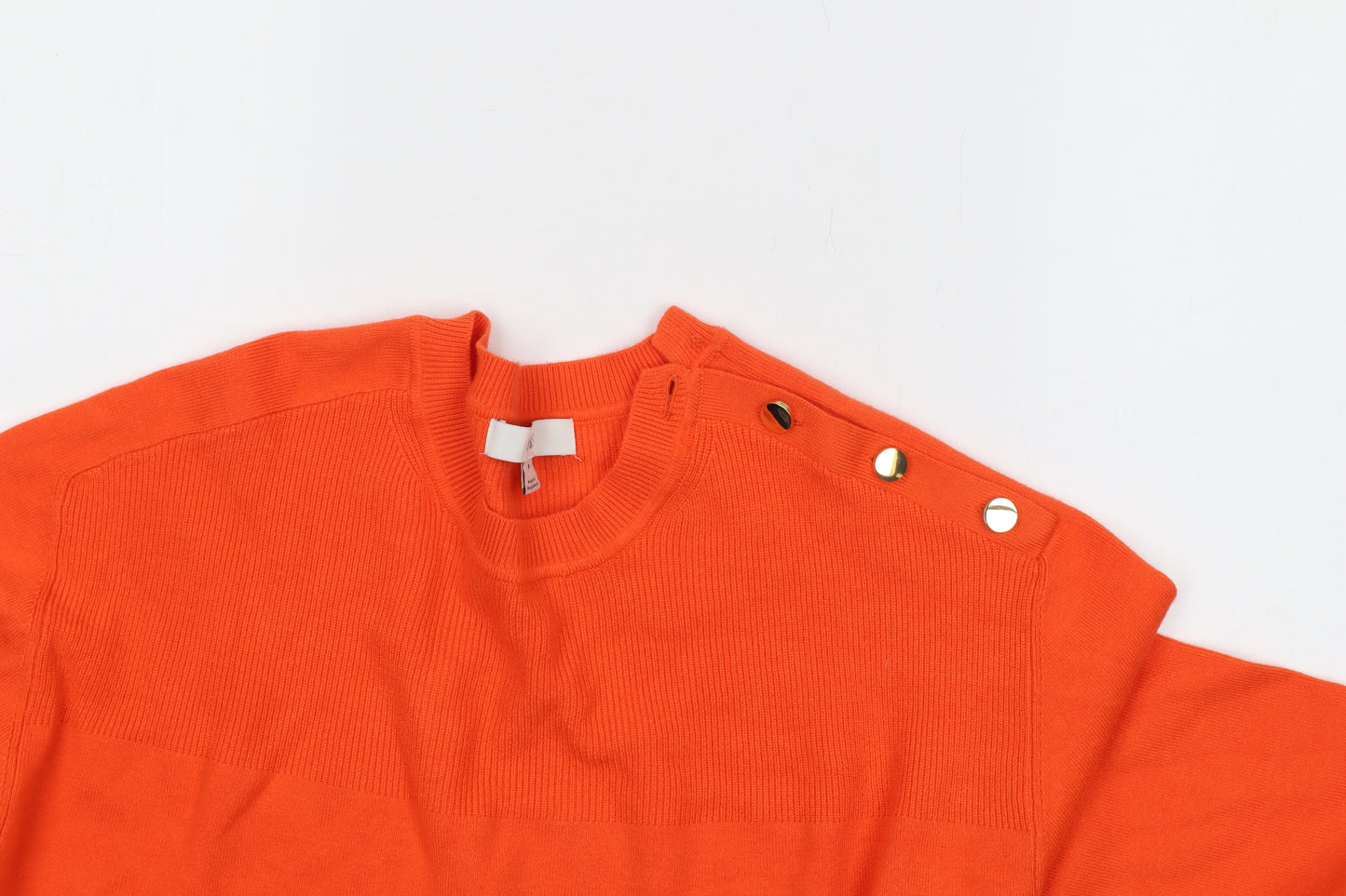 Marks and Spencer Women’s Orange Pullover Jumper M