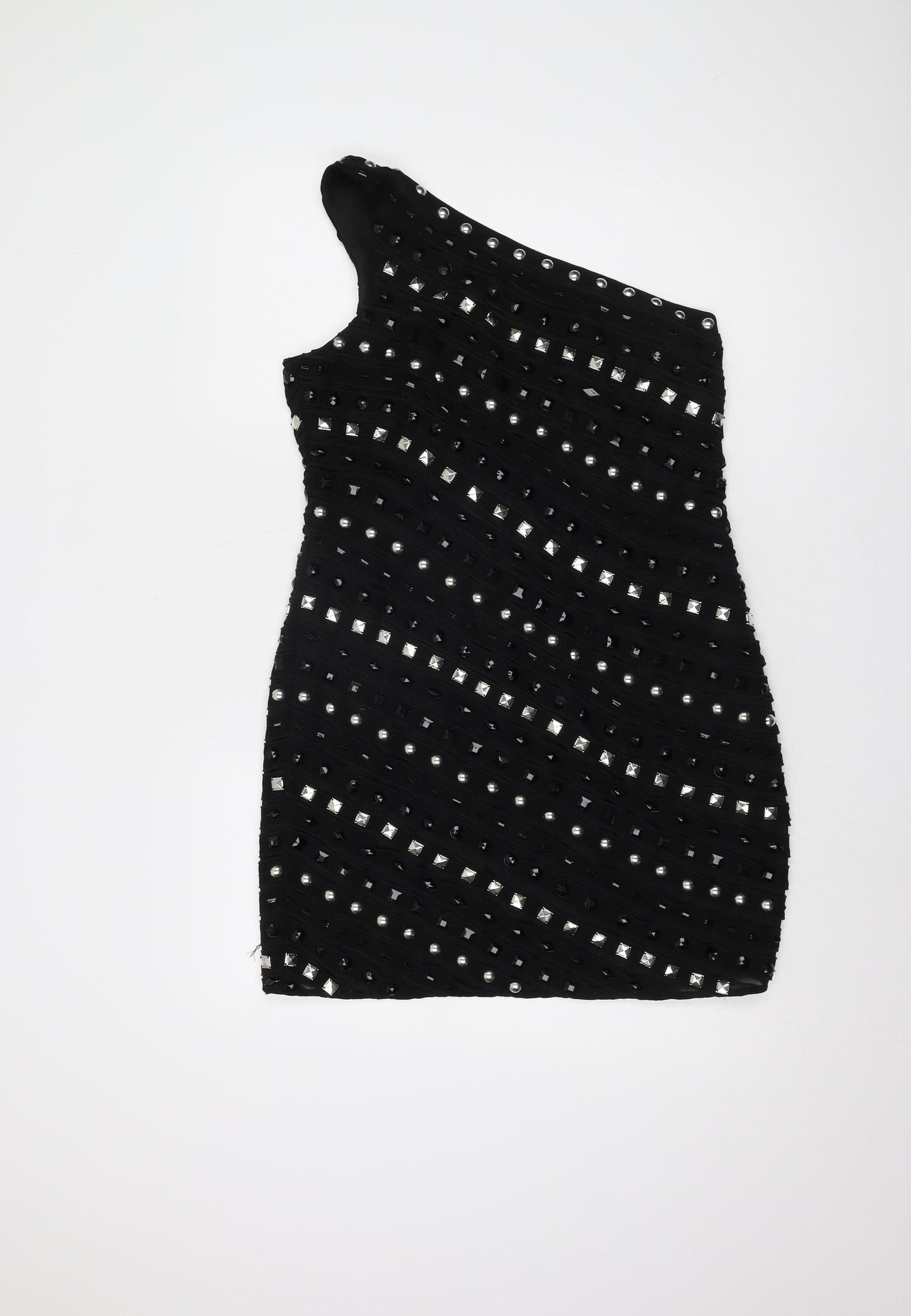 Warehouse Women’s Black Bodycon Dress UK 12