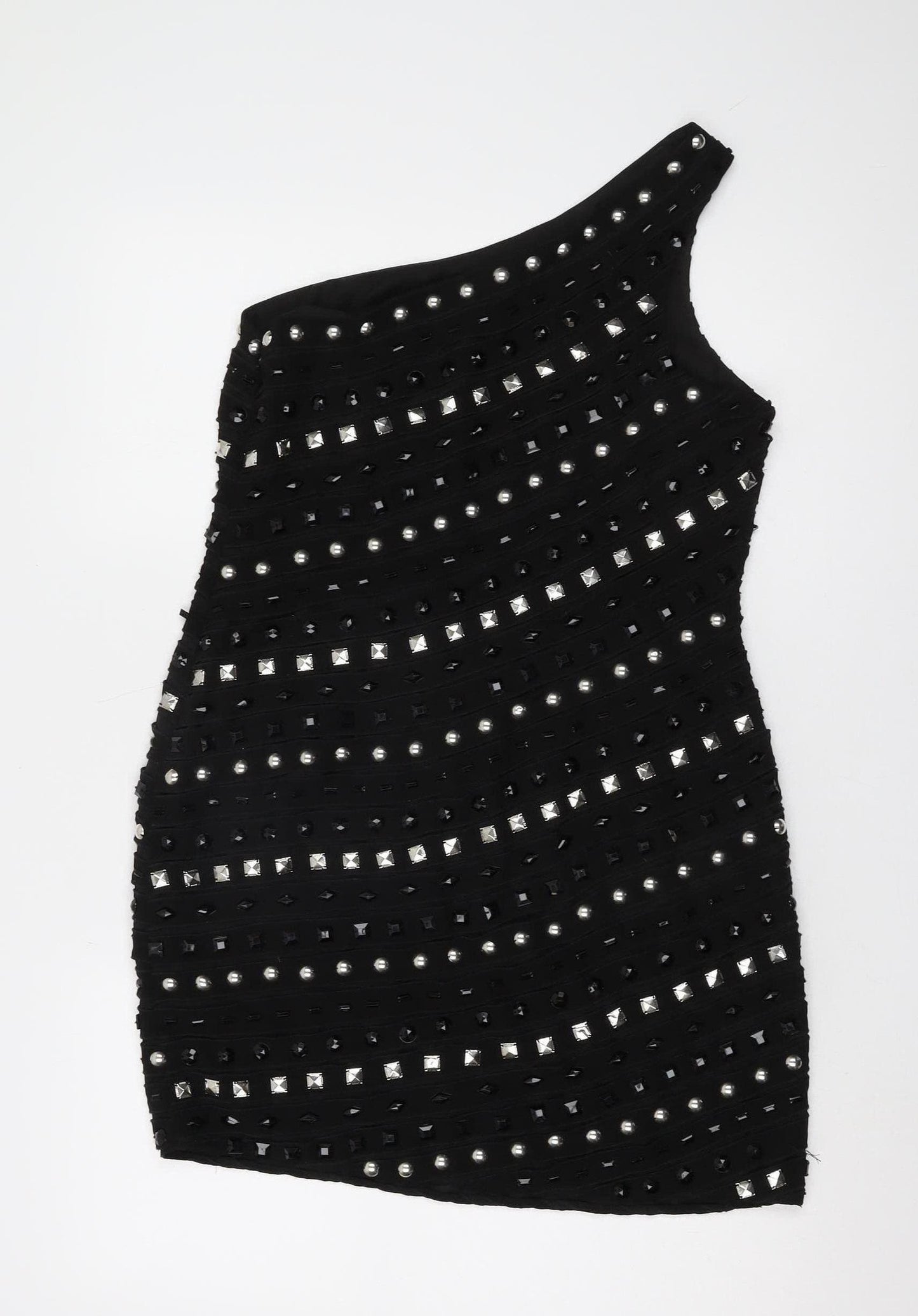 Warehouse Women’s Black Bodycon Dress UK 12