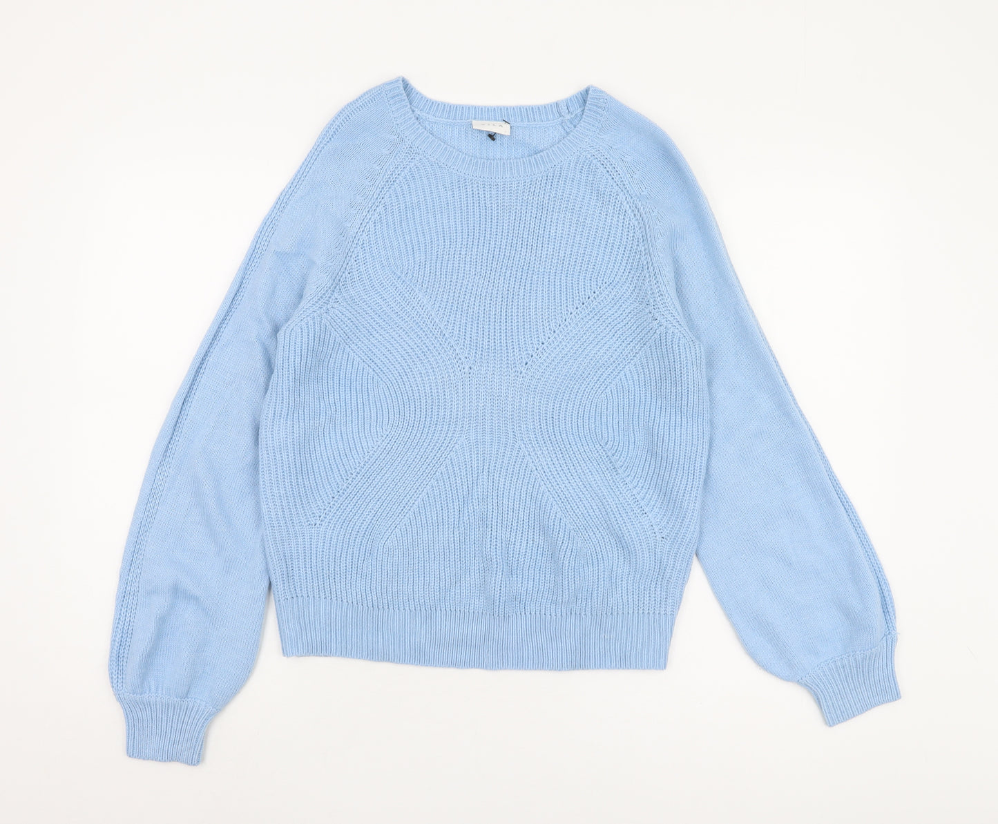 VILA Women's Blue Pullover Jumper - Size S