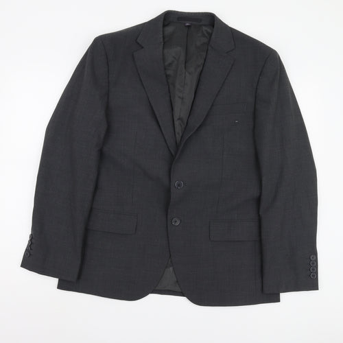 Marks and Spencer Men's Grey Suit Jacket, Size 40S