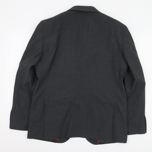 Marks and Spencer Men's Grey Suit Jacket, Size 40S