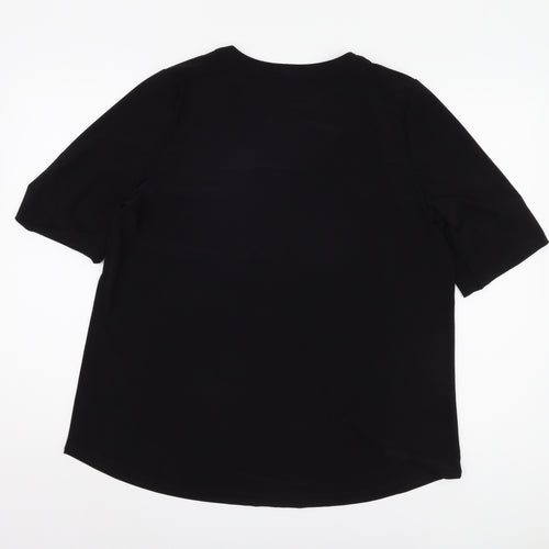 Anne Klein Women's Black Plus Blouse, Size 18