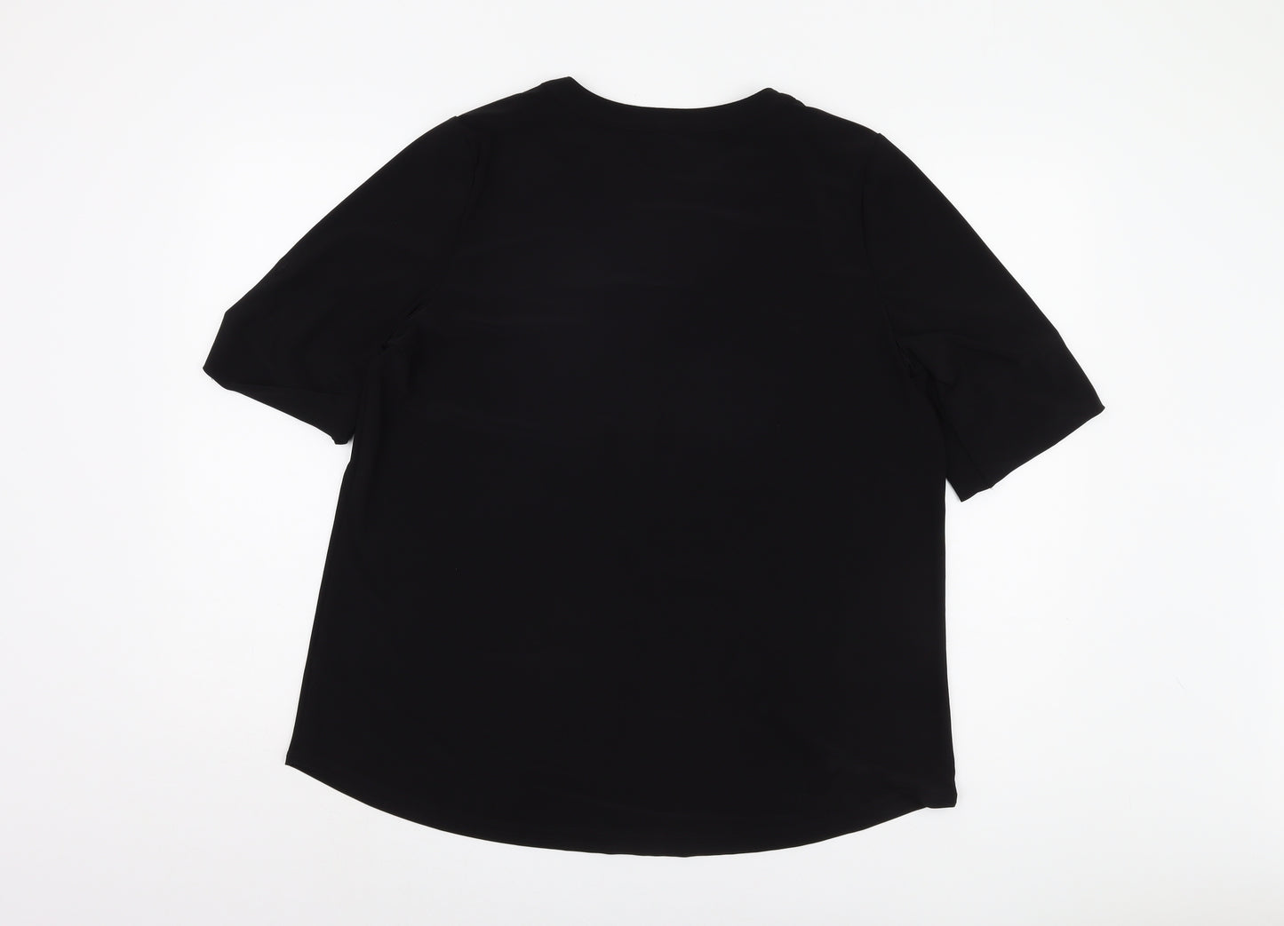 Anne Klein Women's Black Plus Blouse, Size 18