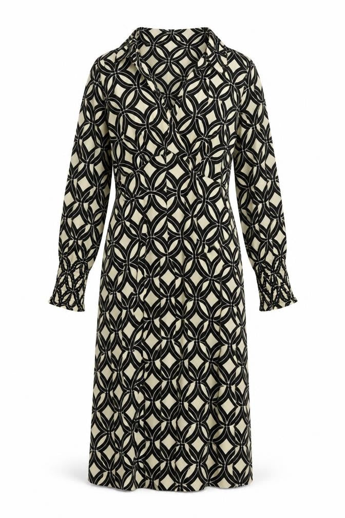 Friends Like These Women’s Black Geometric Dress