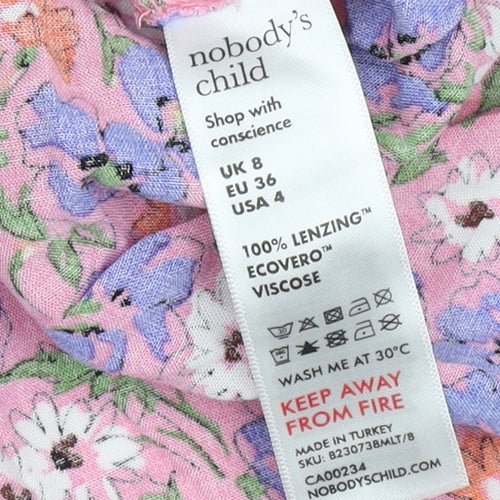 Nobody's Child Women's Floral Midi Skirt, Size 8